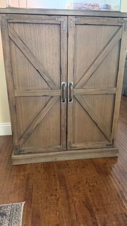 World market bar cabinet