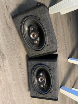 6x9 speakers with box