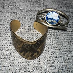 Vintage Had Cuff Bracelets