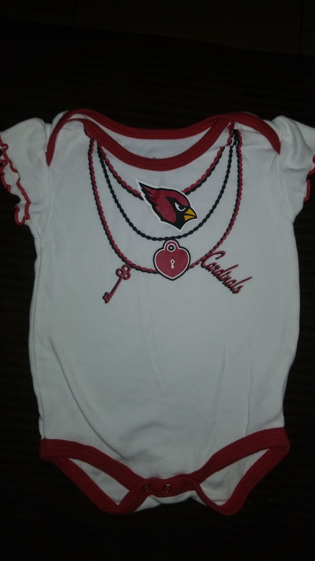 AZ Cardinals Baby Onesie