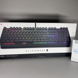 ALIENWARE KEYBOARD AW510K+ DELL MOUSE