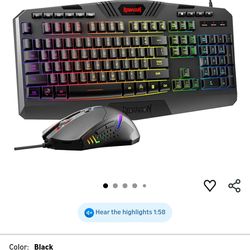 Redragon S101-3 PRO Gaming Keyboard and Mouse