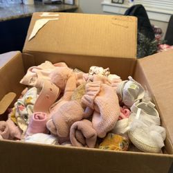 Box Baby Girl Clothes Nb-12m