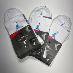 Nike Air Jordan Dri Fit 3 Pairs Everyday Max Socks  Size L 8-12 basketball