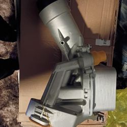 BMW Oil Filter Cooler Housing Adapter Assembly 