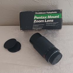 Toyo Optics Telephoto 75-200mm F/4.5 multi-coated auto zoom for Reduced Glare 