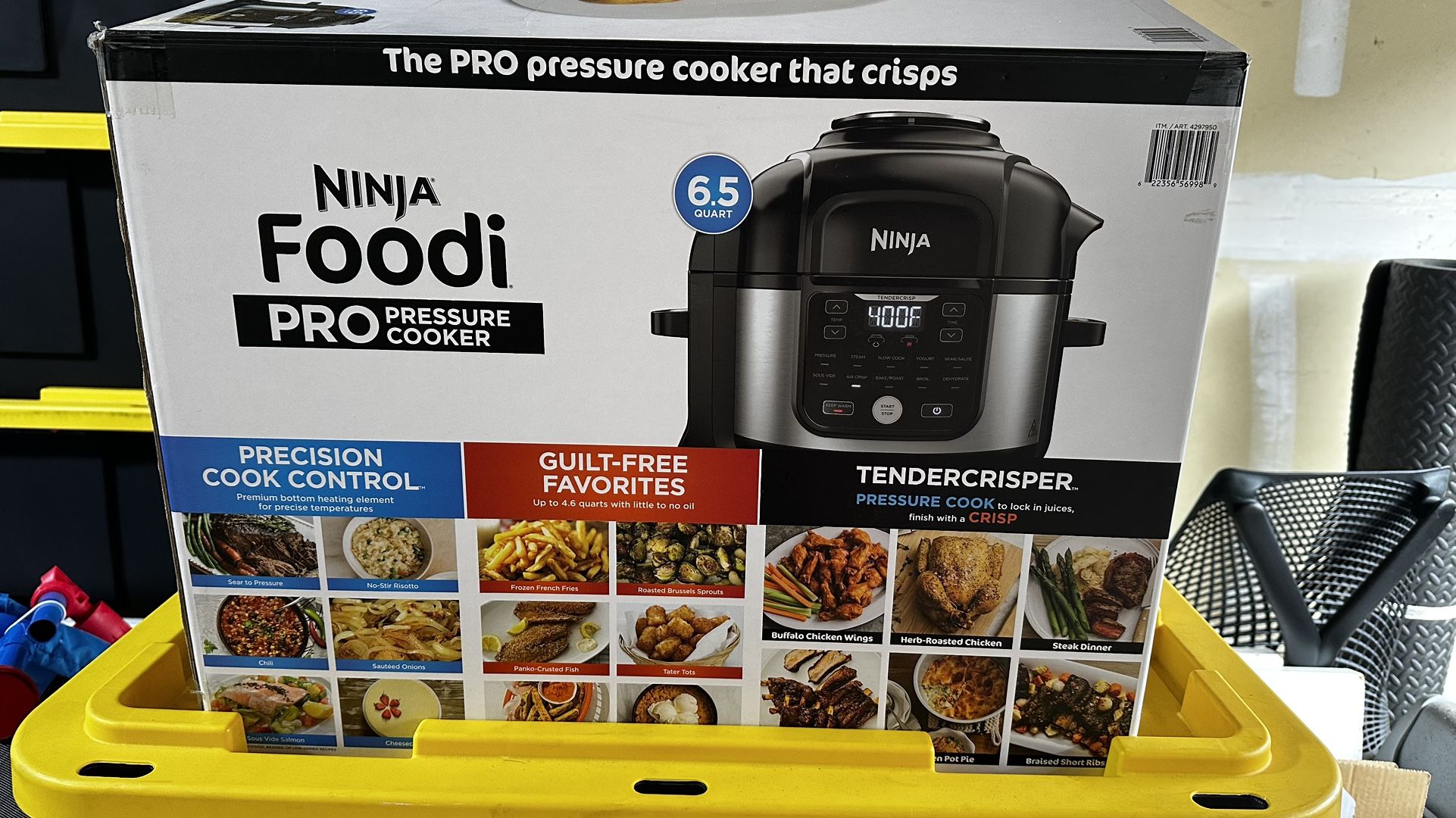 Ninja Foodi Pressure Cooker.