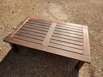 Outdoor Deck Table