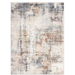 8/10 Machine Washable Abstract Rug 