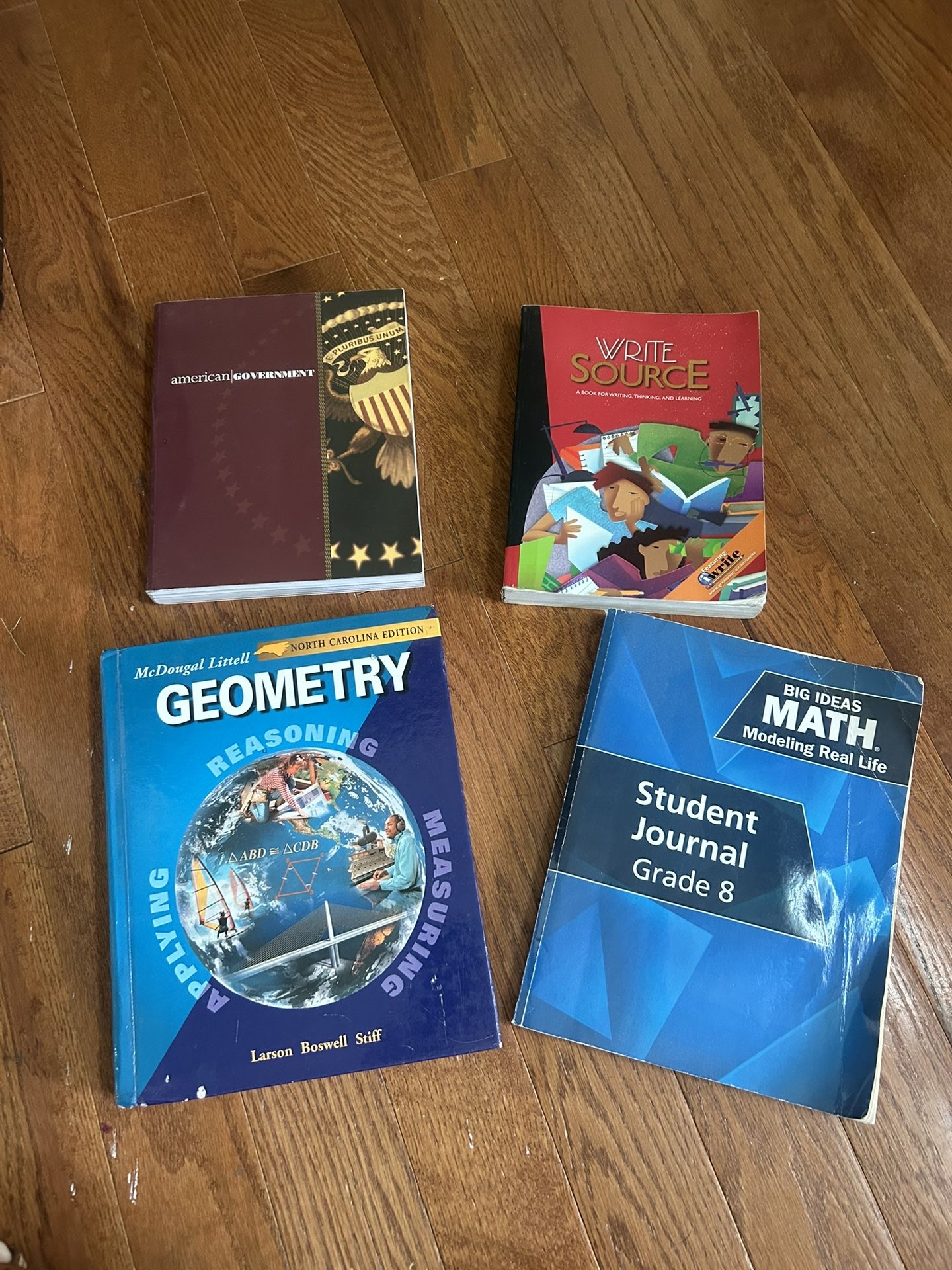 Selling Eighth Grade Homeschool Books In Excellent Condition