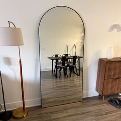Arched Full Length Floor Mirror (Negotiable!)