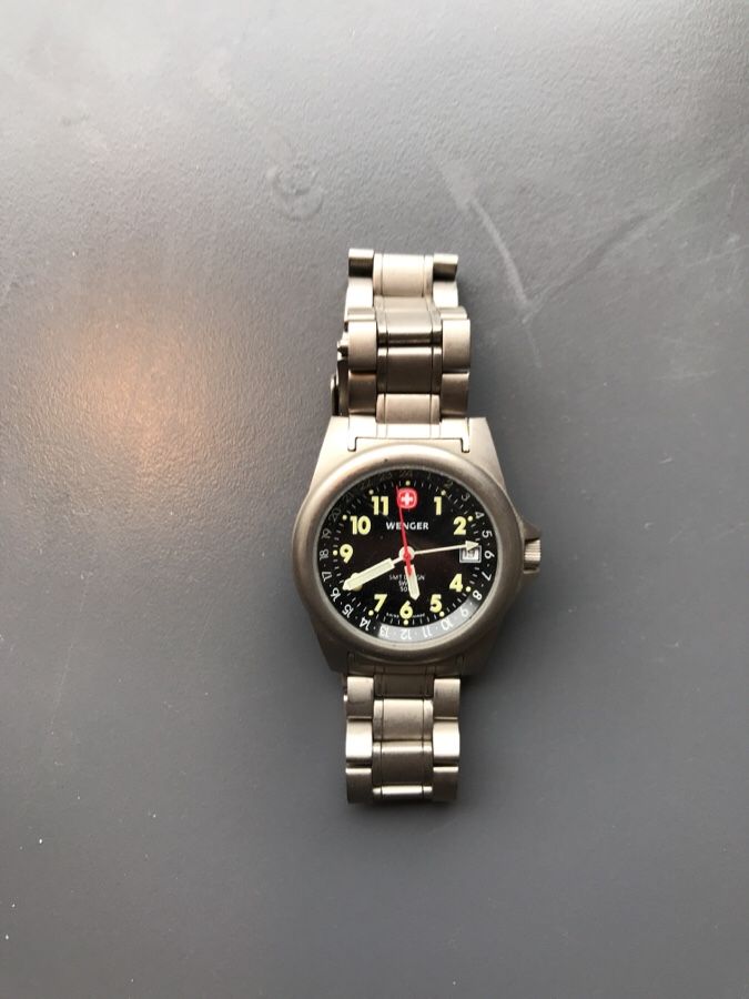 Wenger Titanium Swiss Army Watch