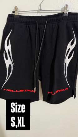 HELLSTAR BLACK SHORTS NEW COLLECTION
