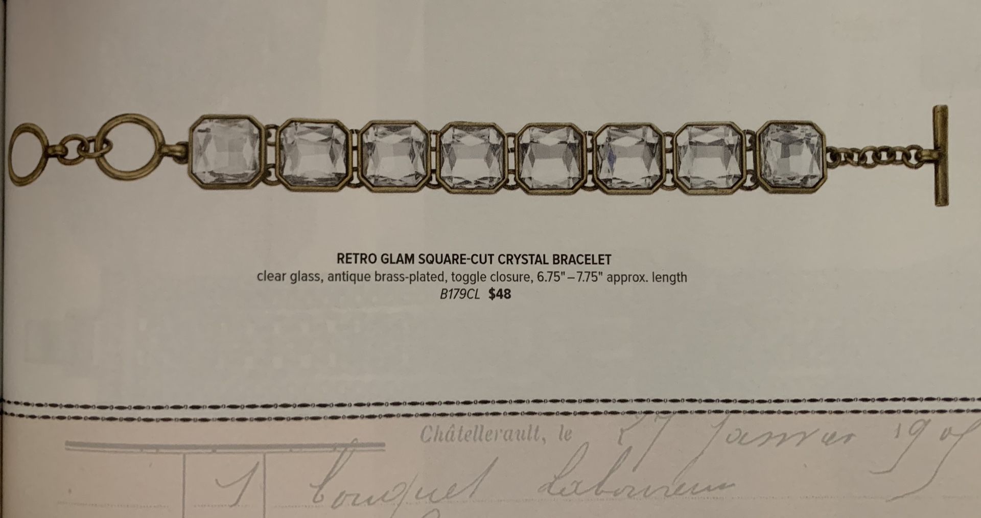 Chloe and Isabel bracelet