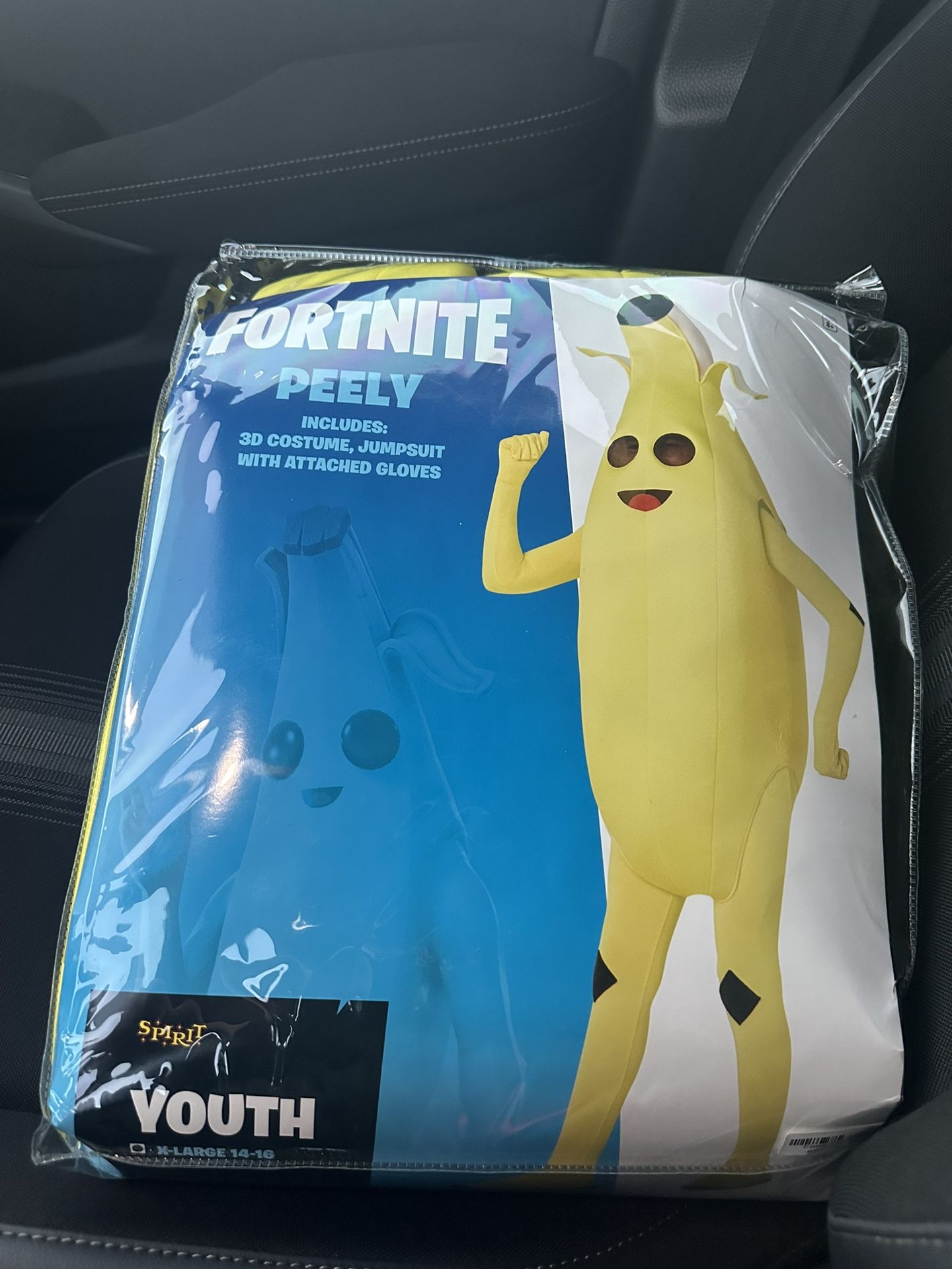 Fortnite PEELY Halloween Costume Youth XL 14-16 NEW SEALED