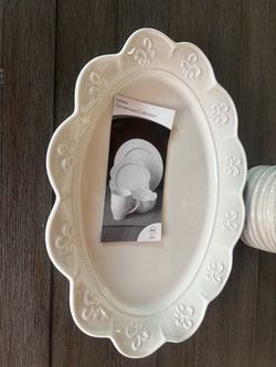 Princess House Marbella Oval Serving Platter