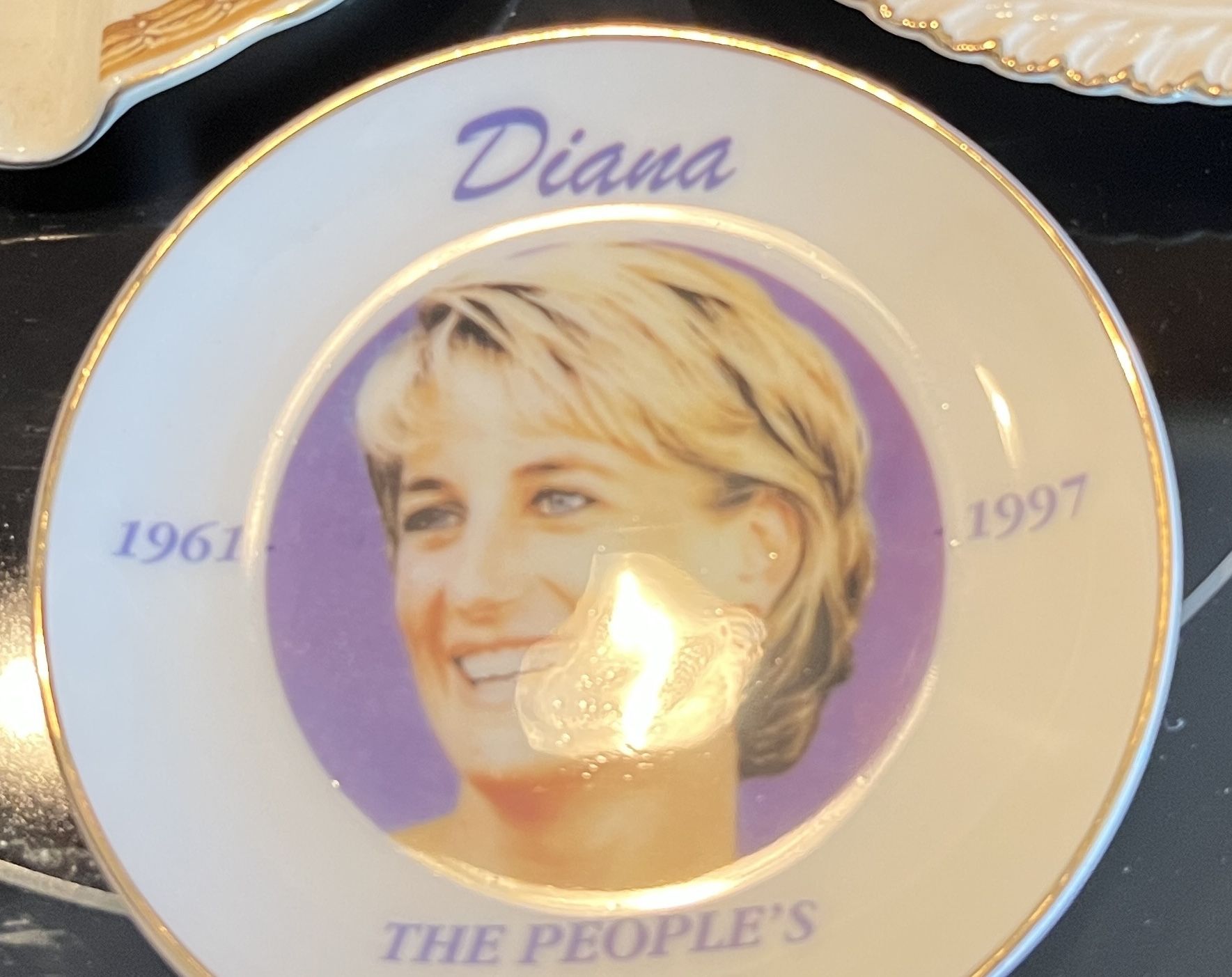 Lady Diana Plate