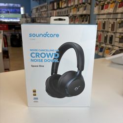 Soundcore Space One Wireless Over-Ear Headphones - Jet Black - BRAND NEW