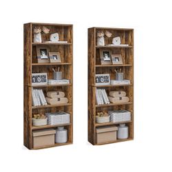 Set Of 2 Bookshelves 