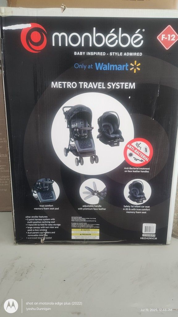Monbebe Stroller And Carseat