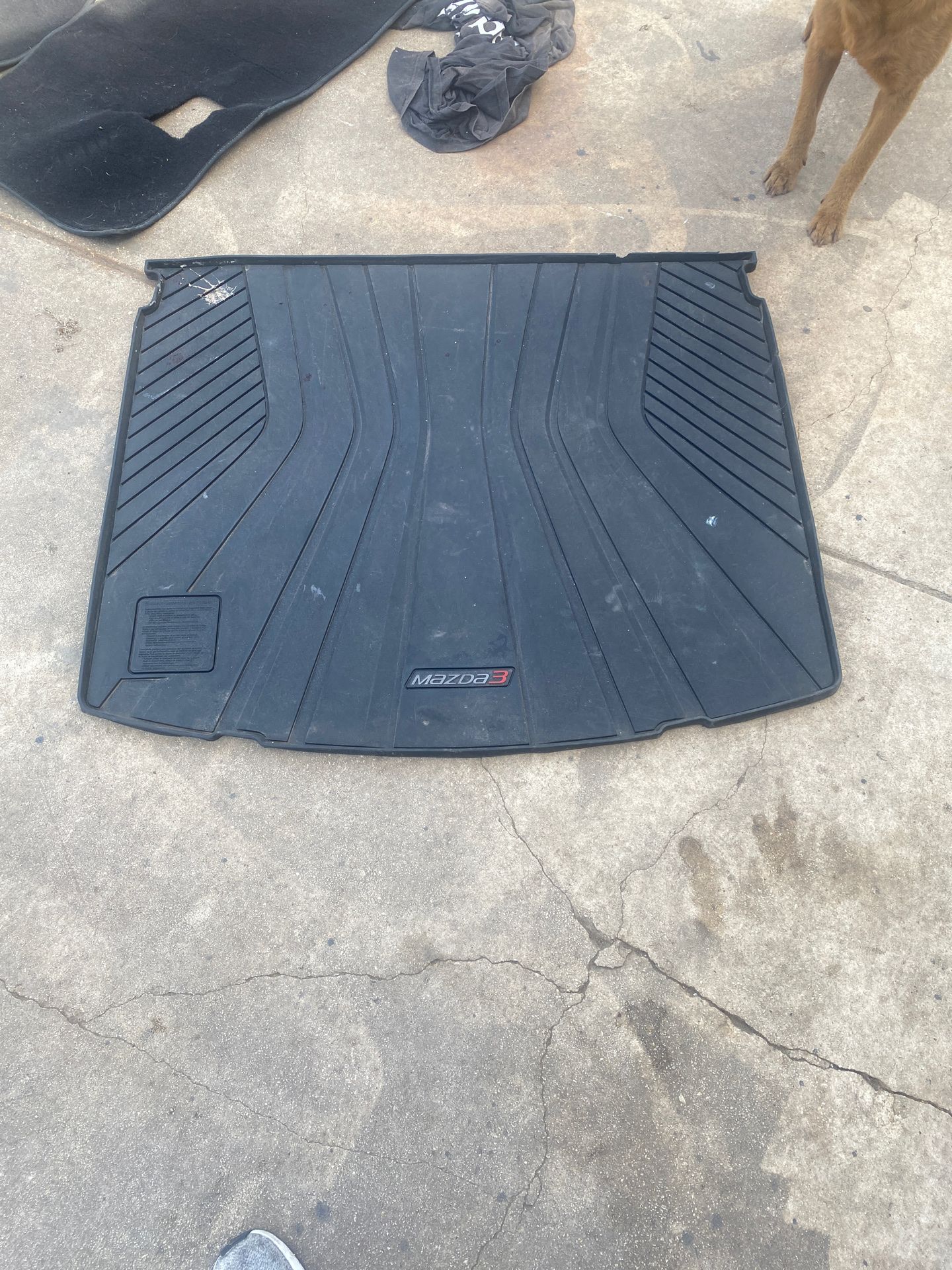 Mazda 3 cargo mat