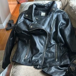 Gap Kids xXL Faux Leather Motto Style jacket