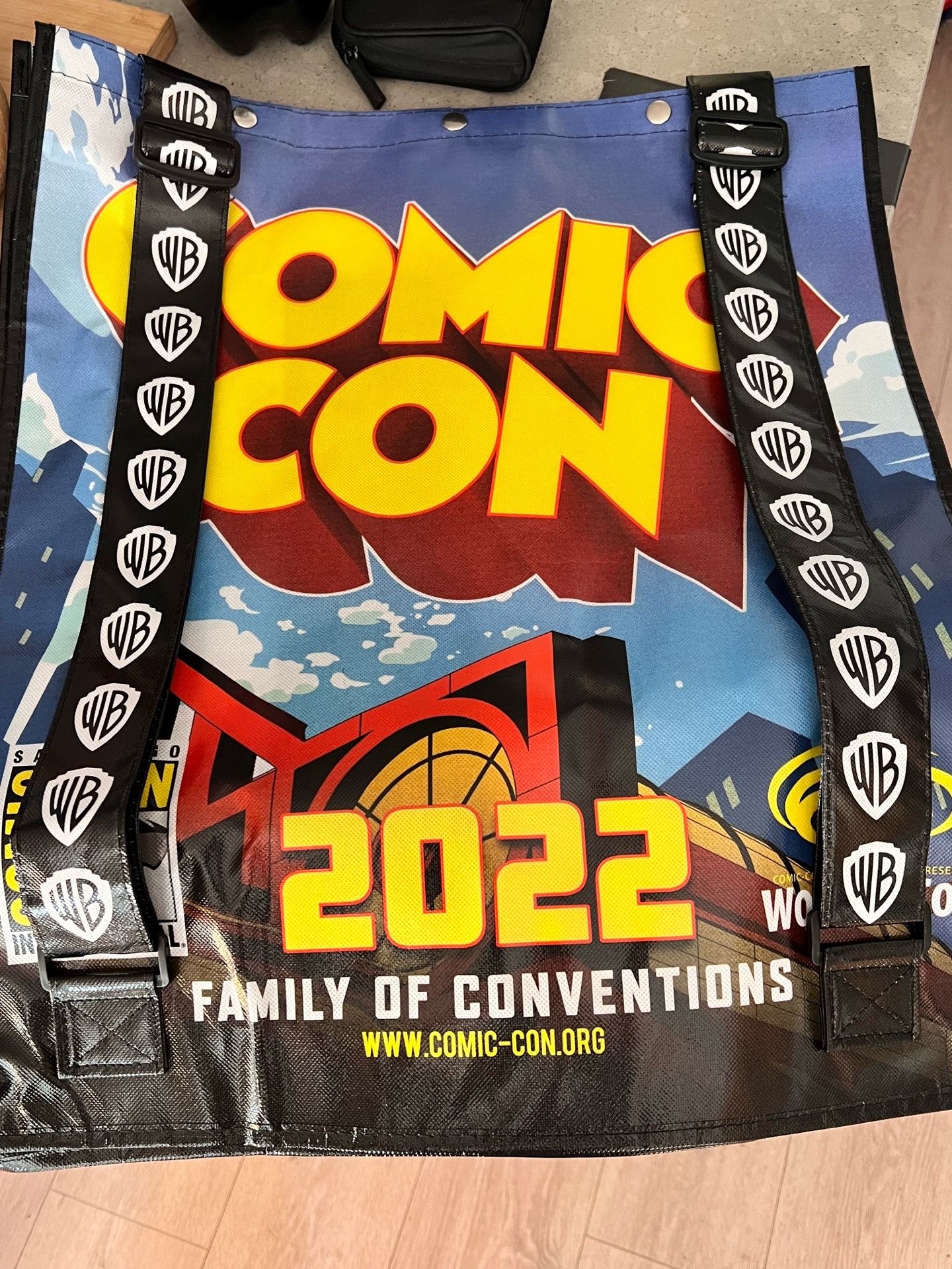 Comic Con 2022 bags