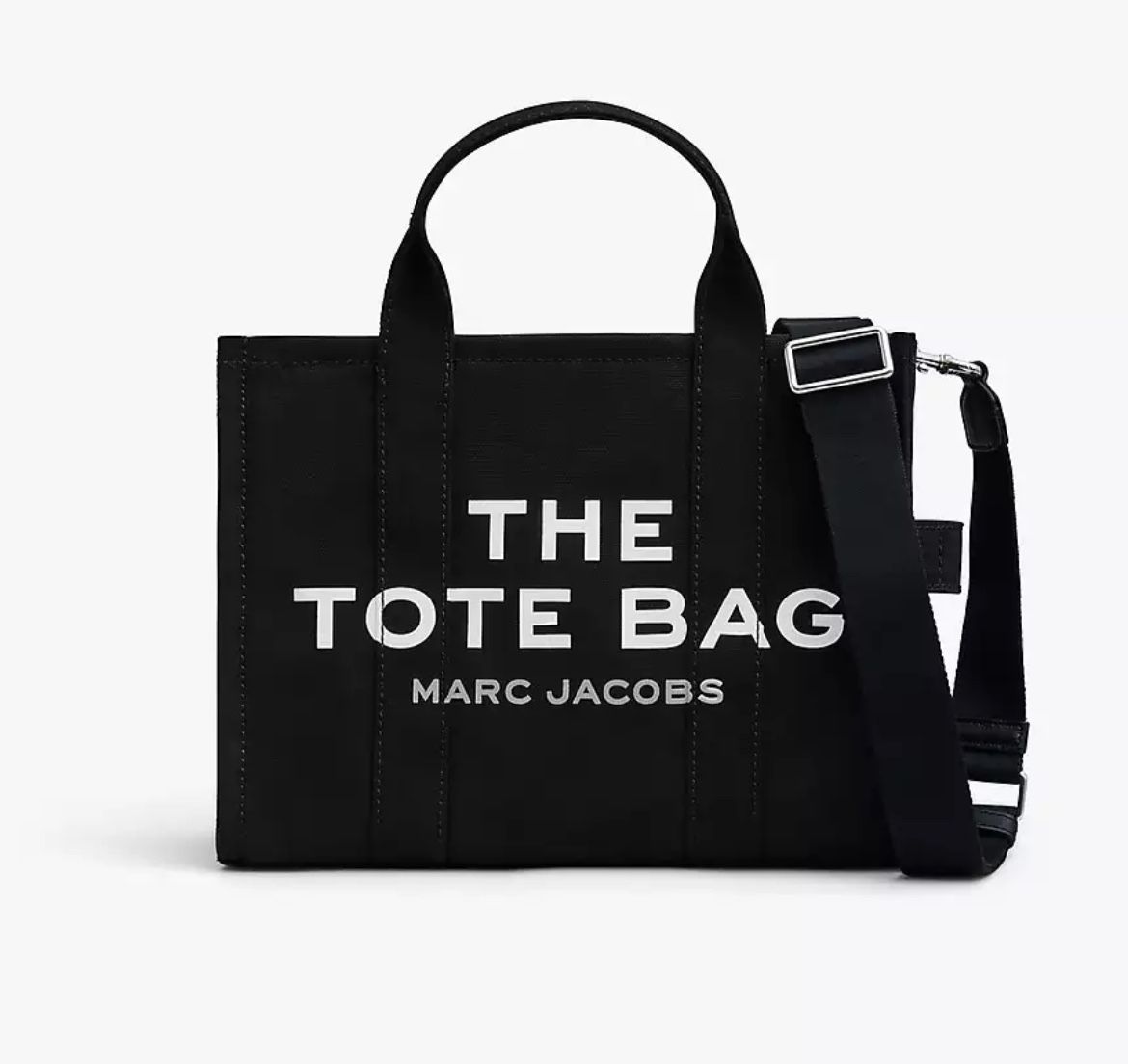 THE CANVAS MEDIUM TOTE BAG price is definitely negotiable (black, medium)