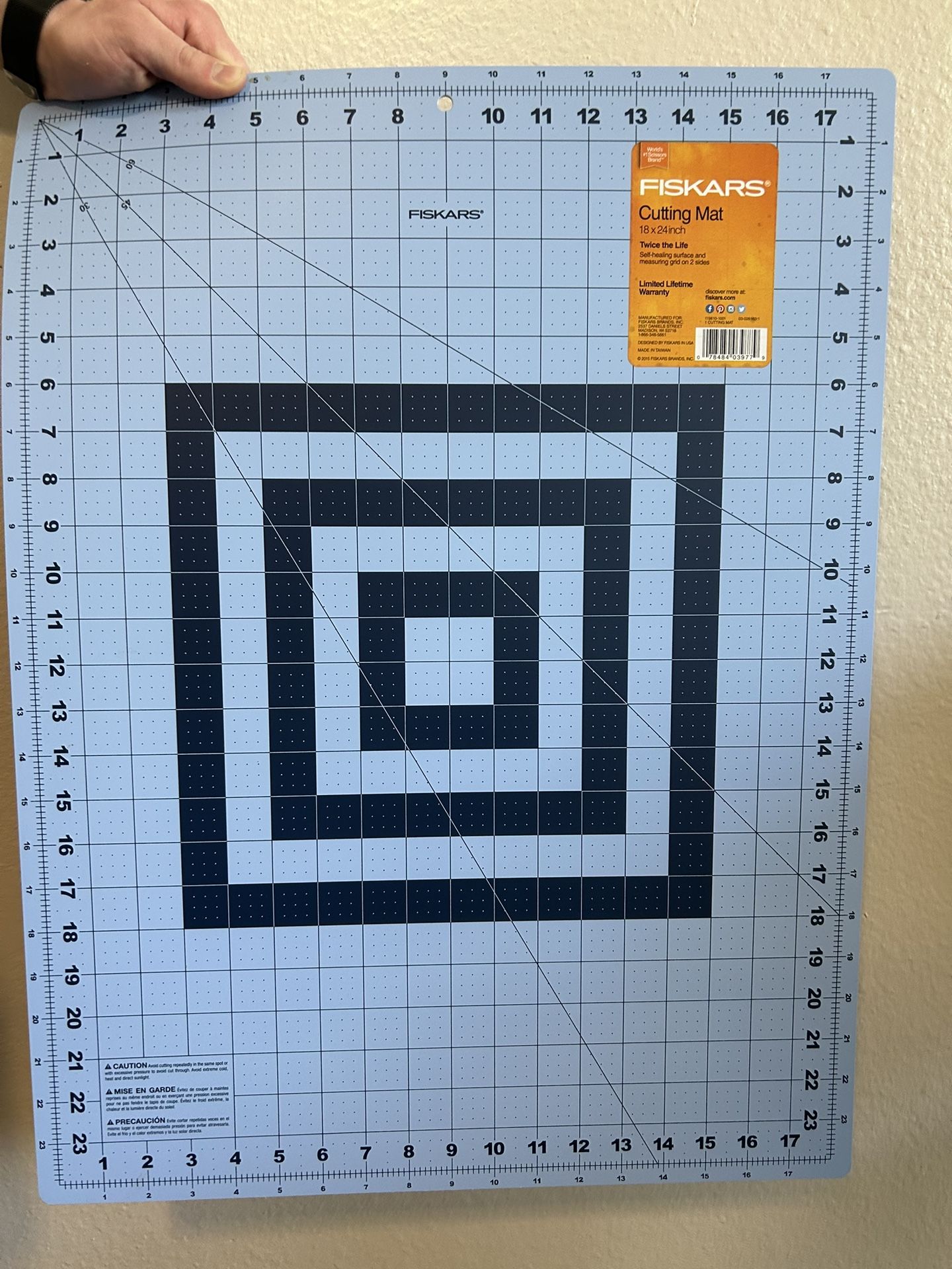 FISKARS Cutting Mat 18 x 24inch Used Once!