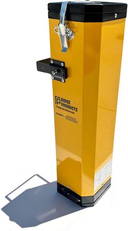 Ridge Products 11Lb Portable Welding Rod Oven 110V 300W Max Temp 300F 18in Rods Locking Lid