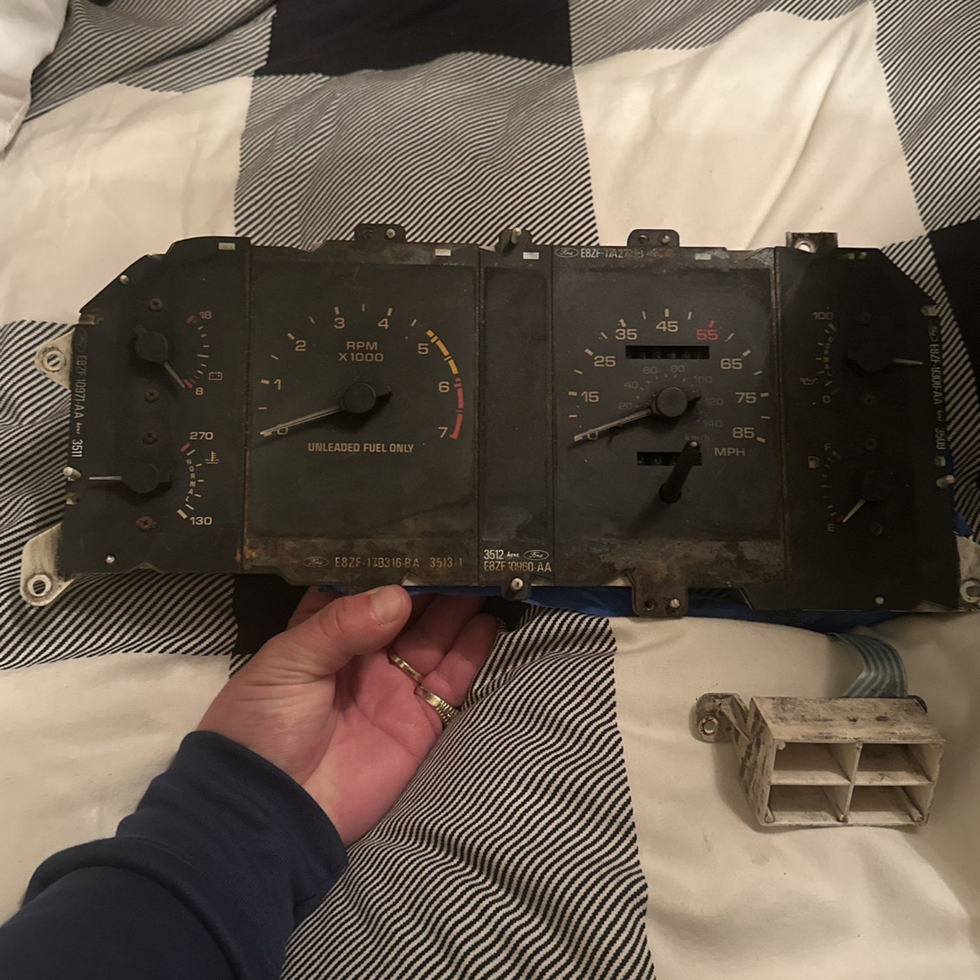 1989 Mustang 5.0 Fox Body Dash Cluster