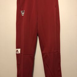 NC State Wolfpack Adidas Gamemode Pants Joggers Red 
