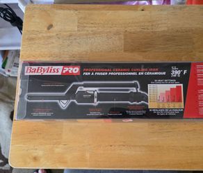 BaByliss Pro Professional Ceramic Small Diameter 1/2" Hair Iron _ Like New