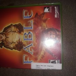 Fable Original Xbox One Game $10 Or Best Offer Work Perfectly Fine May Be Willing To Trade 