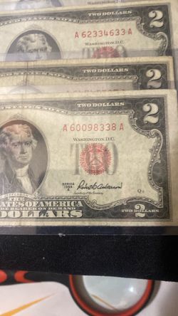 1953 $1.00 Red Notes