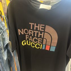 north face x gucci shirt