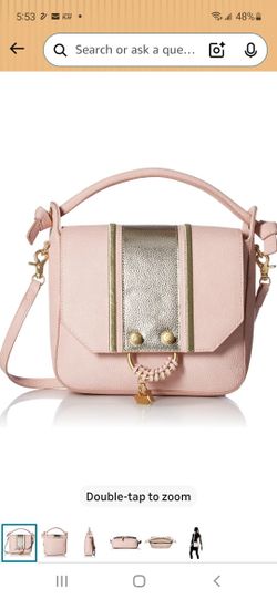 Foley + Corinna Flowerbed Creek Top Handle Cross Body, pink