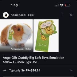Guinea Pig Toy Black