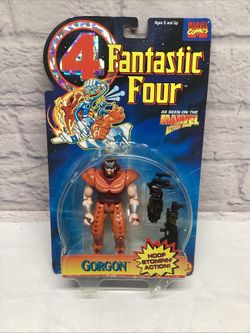 Vintage GORGON Fantastic Four Action Figure 1995 Marvel Action Hour NIB ToyBiz