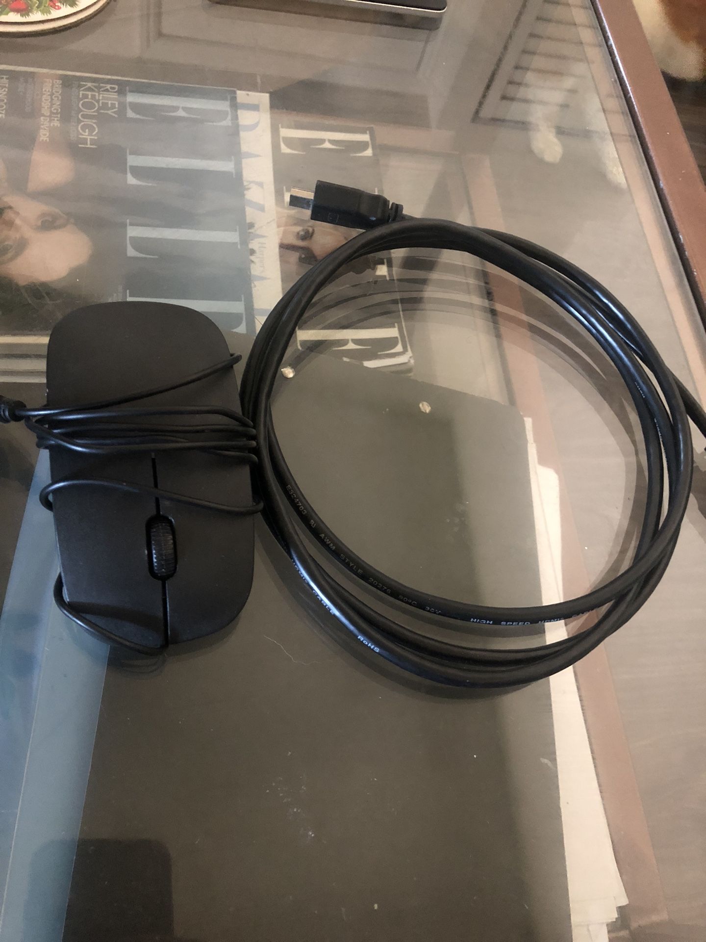 Hdmi Cable&optical Mouse