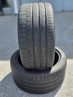 275 35 19 (2) (P6) CONTINENTAL SPORTCONTACT   70% TREAD 