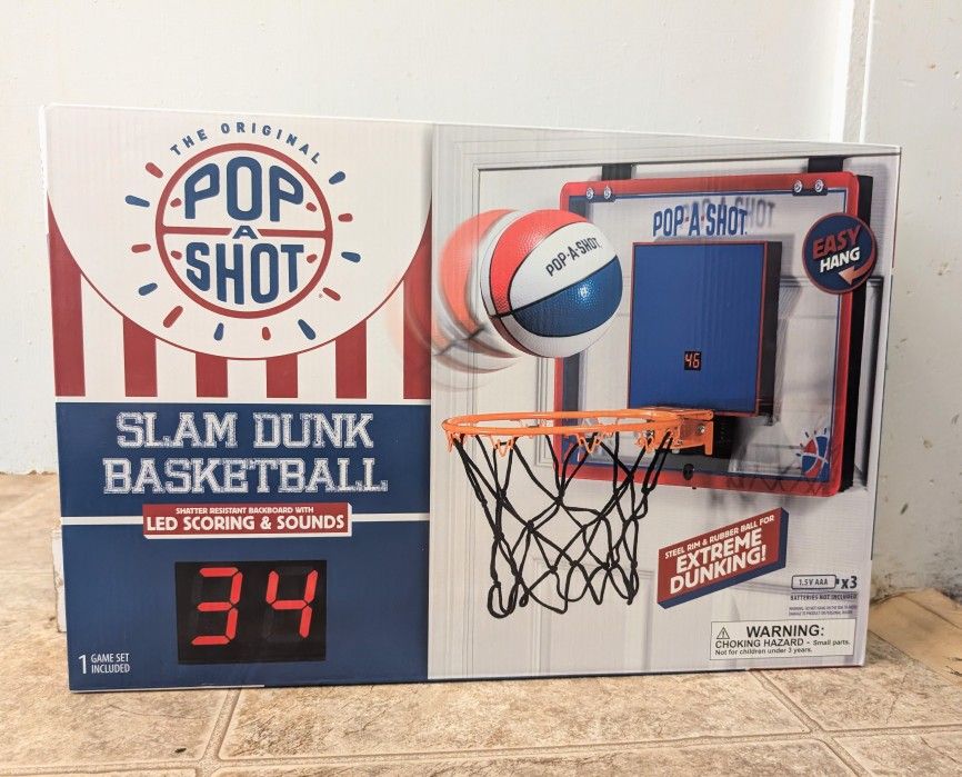 Pop A Shot Basketball Game (New)