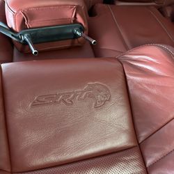 Dodge challenger OEM SRT “DEMONIC  RED” Seats/ Cushions 