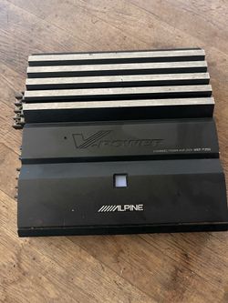 Alpine power 4 channel highs amp