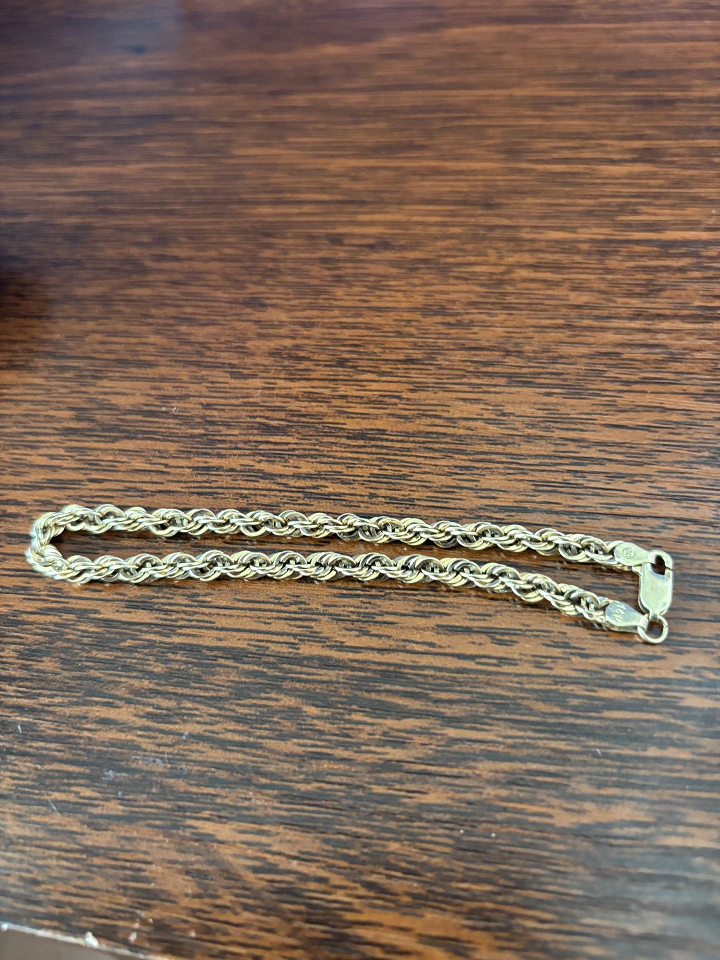 14k Gold Bracelet