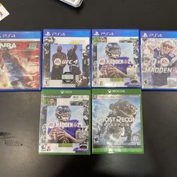 PS4  & XBOX ONE GAME For Sale 