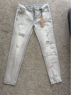LIGHT GREY 1:1 KSUBI JEANS SIZE 34