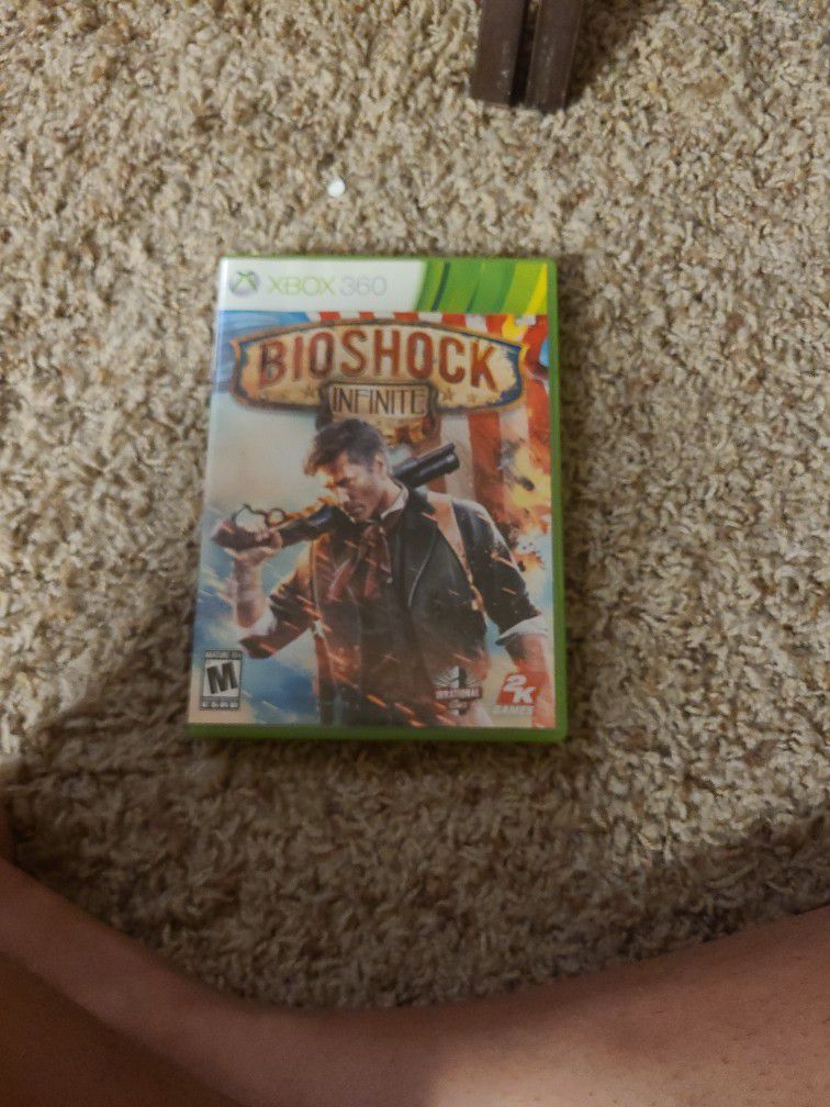 Bioshock infinite xbox 360 game 