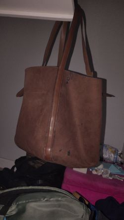 H&M brown tote handbag
