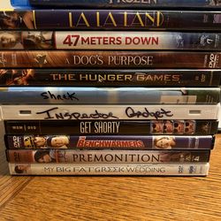 Assortment of DVDs (11Total)